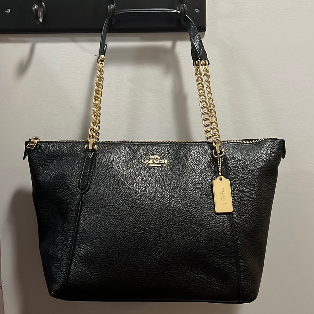 Coach Pebble Leather Tote